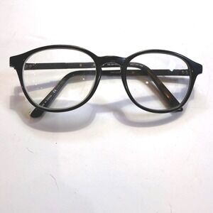 Revo RE 8018 01‎ Black Round Eyeglasses Frames Only  Mens Womens Eyewear